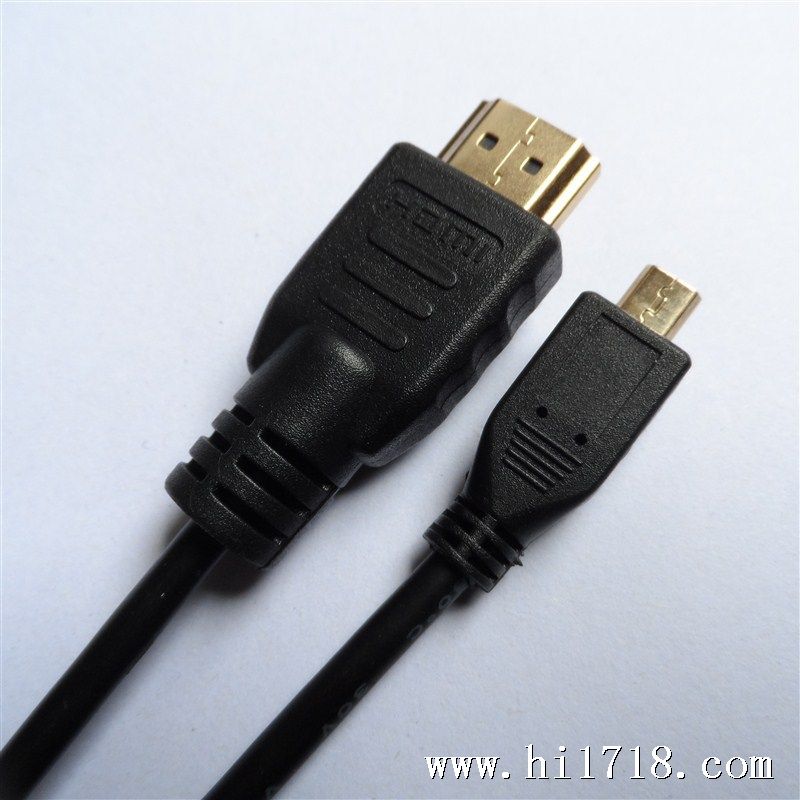 Micro HDMI转HDMI线 高清连接线 手机接电视