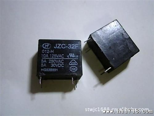 JZC-32F009-HS   9VDC (HONGFA)4脚位继电器