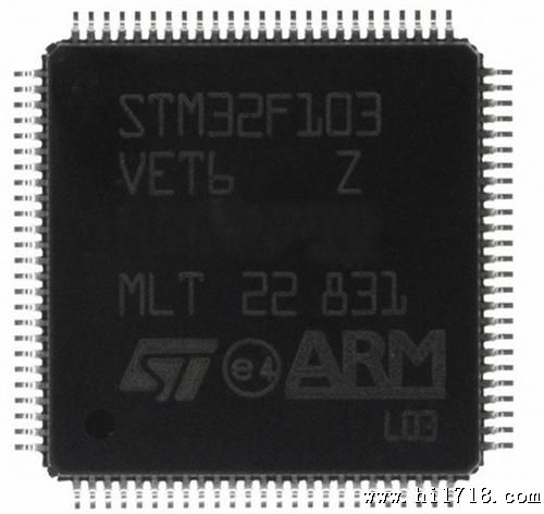 增强型ST单片机STM32F103VET6原装现货
