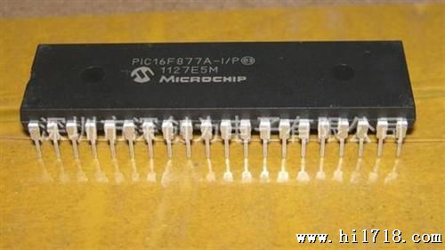 MICROCHIP原装单片机 16F877A PIC16F877A-I/P