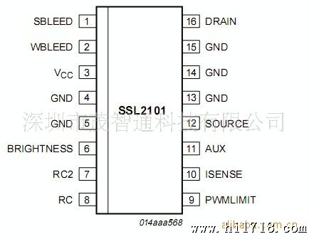 LED 调光驱动IC  SLL2102