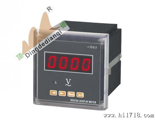 可编程数显电压表DIDE-72U，CD194U-AK1数显电压表