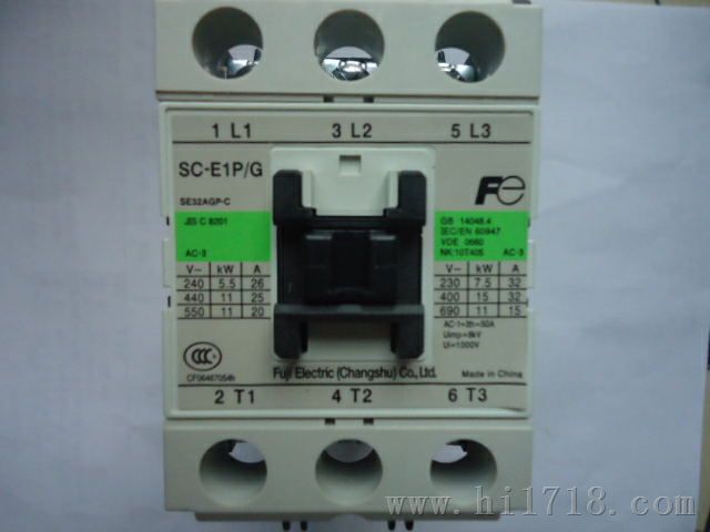富士接触器SC-E1 SC-E1P AC24V 36V 110V 220V 380V