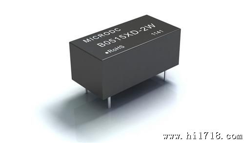 B0515XD-2W,定电压,隔离,电源,DC-DC converter