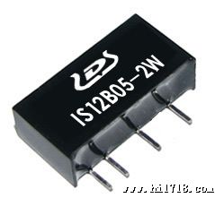 IS12B05-2W  7 PIN 2W 稳压单路双路 微功率模块