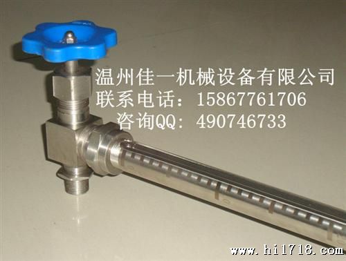 供应不锈钢玻璃管液位计（丝扣连接） 不锈钢玻璃管水位计X29W