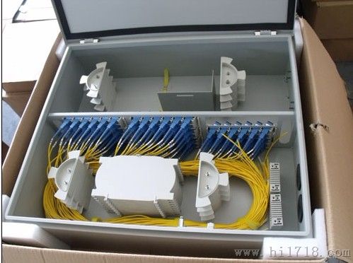 96芯光纤配线箱热卖中-壁挂式96芯光缆配线箱销售