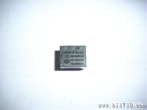 原装小型PCB板电磁继电器JQC-3F/12V替代G5L继电器