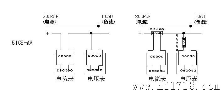 指针式直流电流表42c20-a接线图