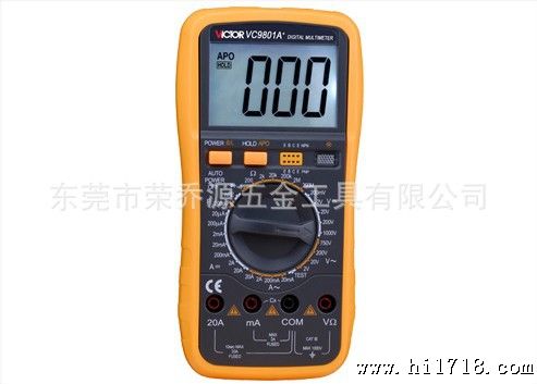 深圳胜利VIOR 仪器仪表 数字万用表 VC9801A+