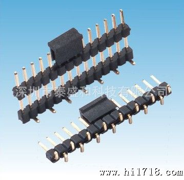 厂家生产供应 单排排针连接器 排针接插件连接器