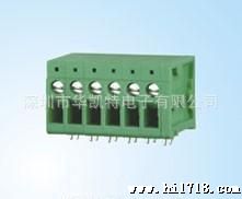 供应PCB接线端子，105R-5.0，绿色，PA66尼龙材料，螺丝镀三价铬