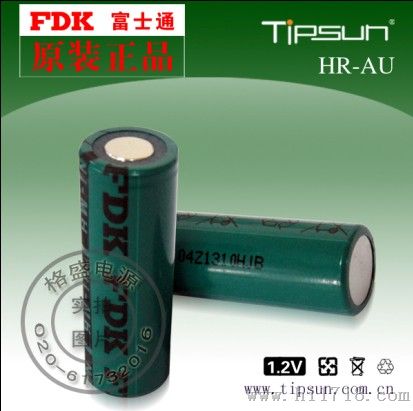FDK HR-AU 17500镍氢充电电池（用于仪器仪表便携电源、各种可充电电池组等）