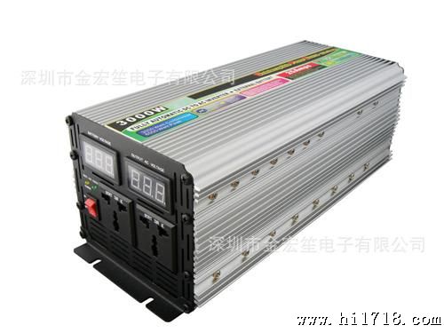 修正波UPS充电型大功率LED带数字显示逆变器3000W12-220V