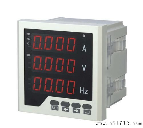 组合数显表 电流电压频率组合表，EFV9-UIhz/0K