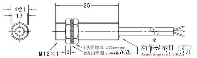 供应 霍尔传感器 磁性开关 霍尔开关 njk-5002d npn三线常闭 24v