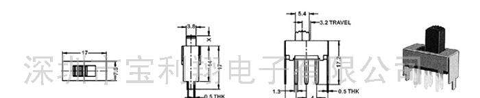供应滑动开关SS-22F17(图)