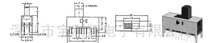 供应滑动开关SS-44D04(图)