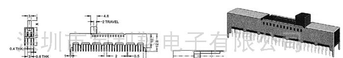 供应滑动开关SS-412D01(图)