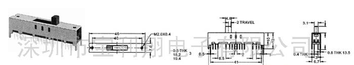 供应滑动开关SS-47D01(图)