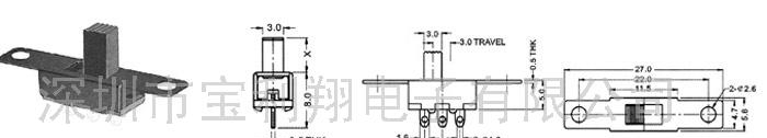 供应滑动开关SS-12F34(图)