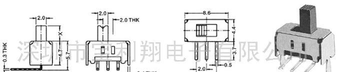 供应滑动开关SS-12D34(图)