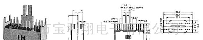 供应滑动开关BK-44D01(图)