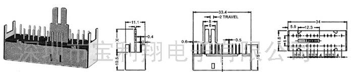 供应滑动开关BK-63D01(图)