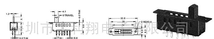供应滑动开关SS-16F04(图)