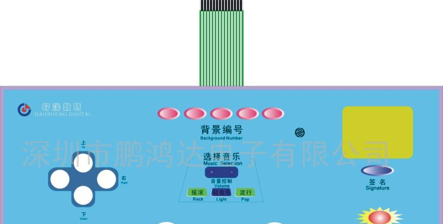 供应薄膜开关(图)