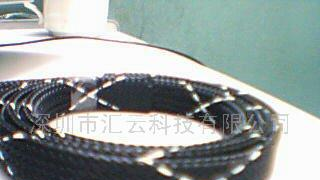供应耳机线,编织线,丝包线,PET编织网管各式花样(图)