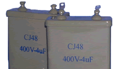 CJ48型交流密封金属化纸介电容器