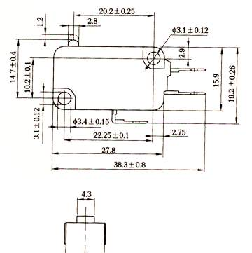 供应微动开关