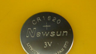供应Newsun品牌纽扣电池CR1620