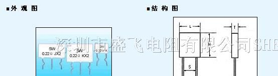 供应无感陶瓷电阻器