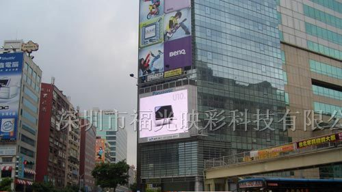 PH16mm室外全彩屏,3906点LED户外电子大屏幕显示屏