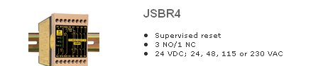 现货JOKAB佳可保安全继电器安JSBR4