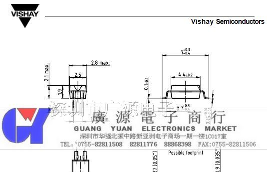 供应VISHAY场效应  TCMT1103(MOS管)