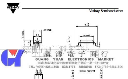 供应VISHAY场效应  TCMT1100(MOS管)