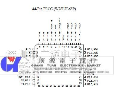 供应Winbond华邦单片机  W78LE32A24PL
