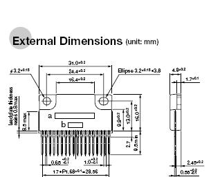 供应 SLA2403M sanken 原装电机驱动ic
