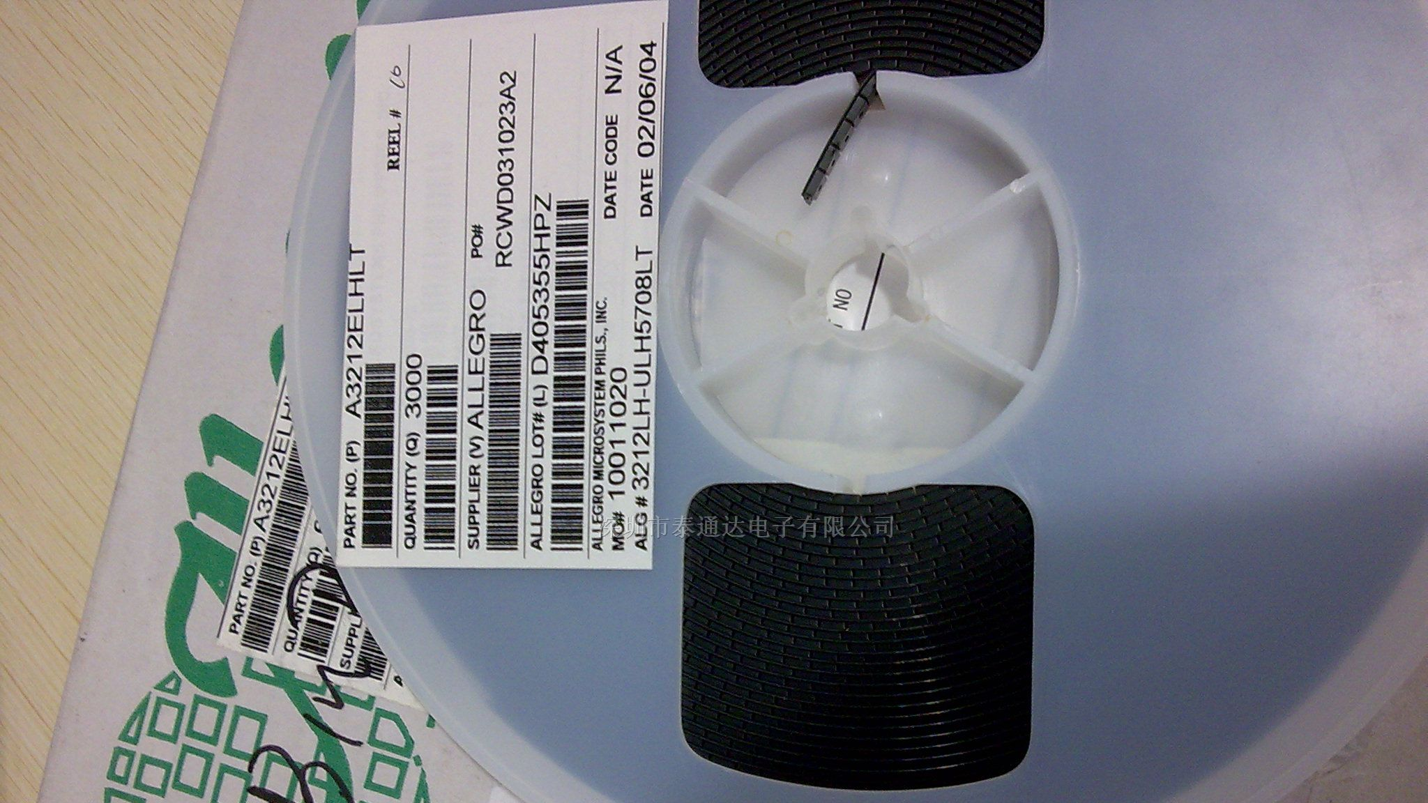 供应A3212ELHLT-T 微功耗超灵敏霍尔传感器,价。