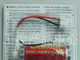 供应PLC锂电池ER6(AA) 3.6V  ER10/283.6V