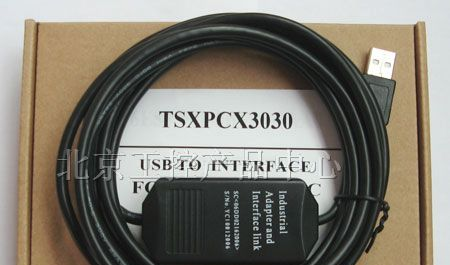 供应施耐德plc编程电缆 TSXPCX3030，TSXPCX1031