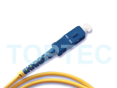 供应SC单模单工光纤跳线