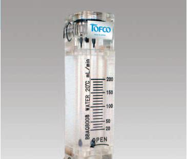 供应TOFCO东京流量玻璃管浮子/转子流量计