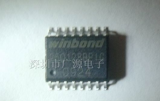 供应Winbond华邦单片机  W25Q128BPIG
