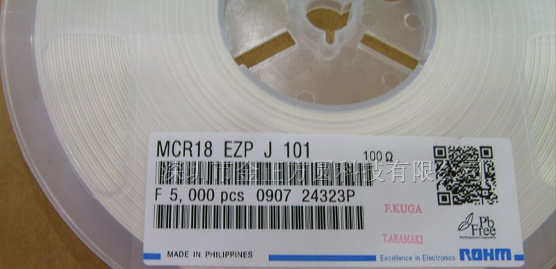 供应MCR18EZPJ101贴片电阻
