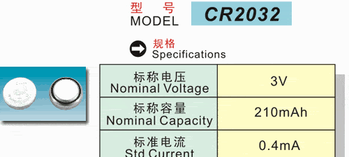 供应锂锰扣式电池