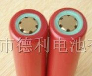 供应三洋锂电池紫色头18650-2200mAh